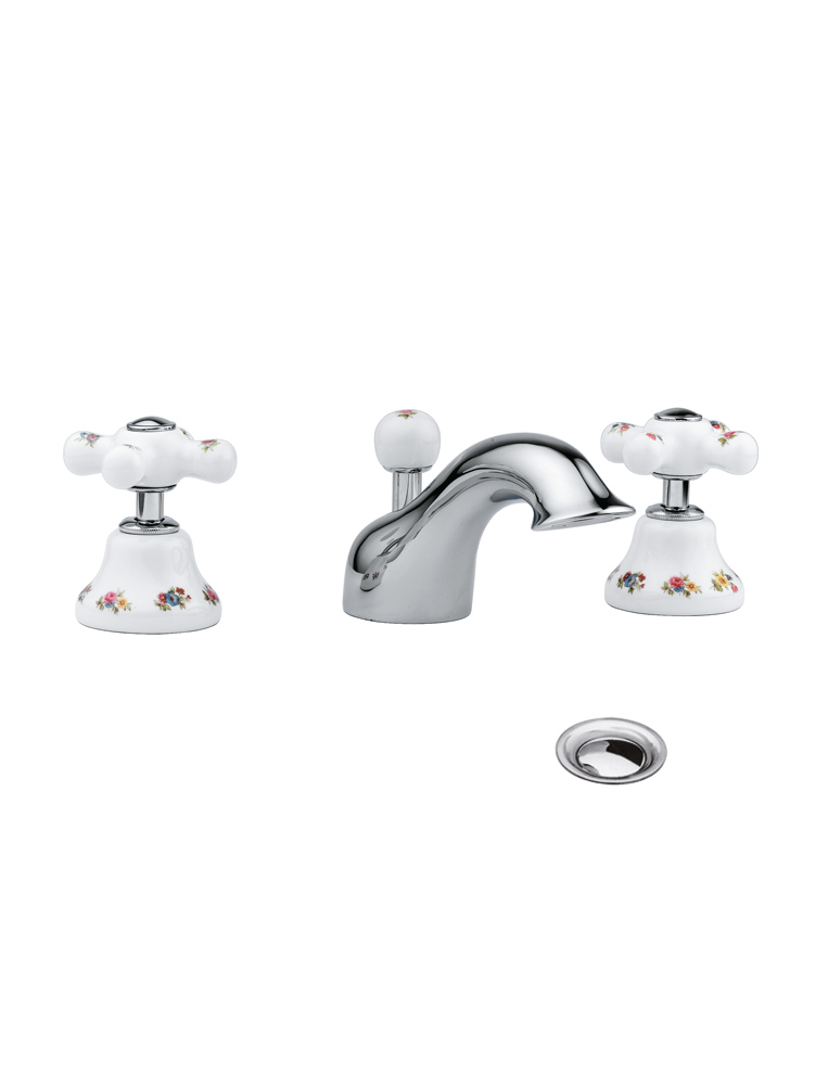 4005 Bellosta Rubinetterie АККУМУЛЯТОР ДЛЯ УМЫВАЛЬНИКА С ТРЕМЯ ОТВЕРСТИЯМИ 