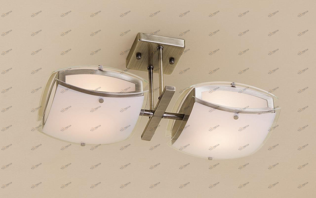 Потолочная люстра Citilux Берген CL161123 CITILUX БЕРГЕН БРОНЗА 183020 Белый 