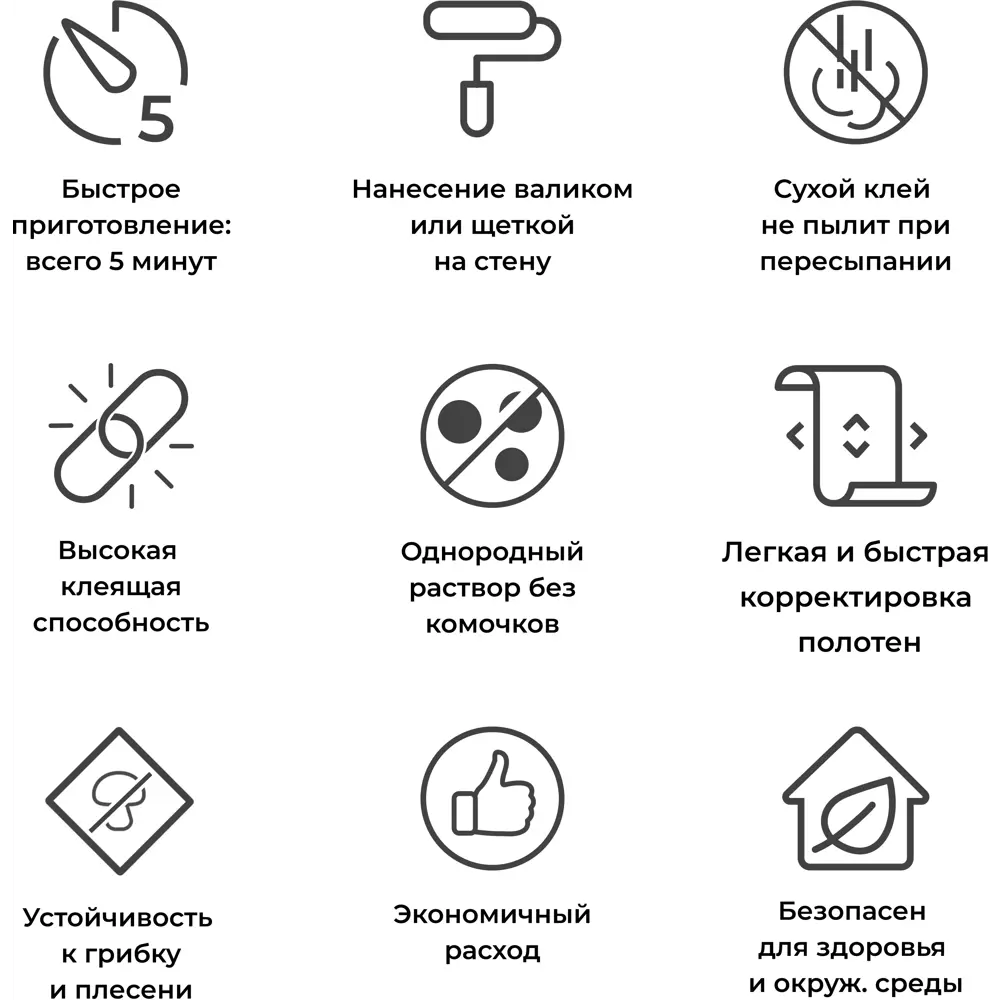Клей для флизелиновых обоев Quelyd Мульти 80 м² 89380500 STLM-2114801  - Вид №5