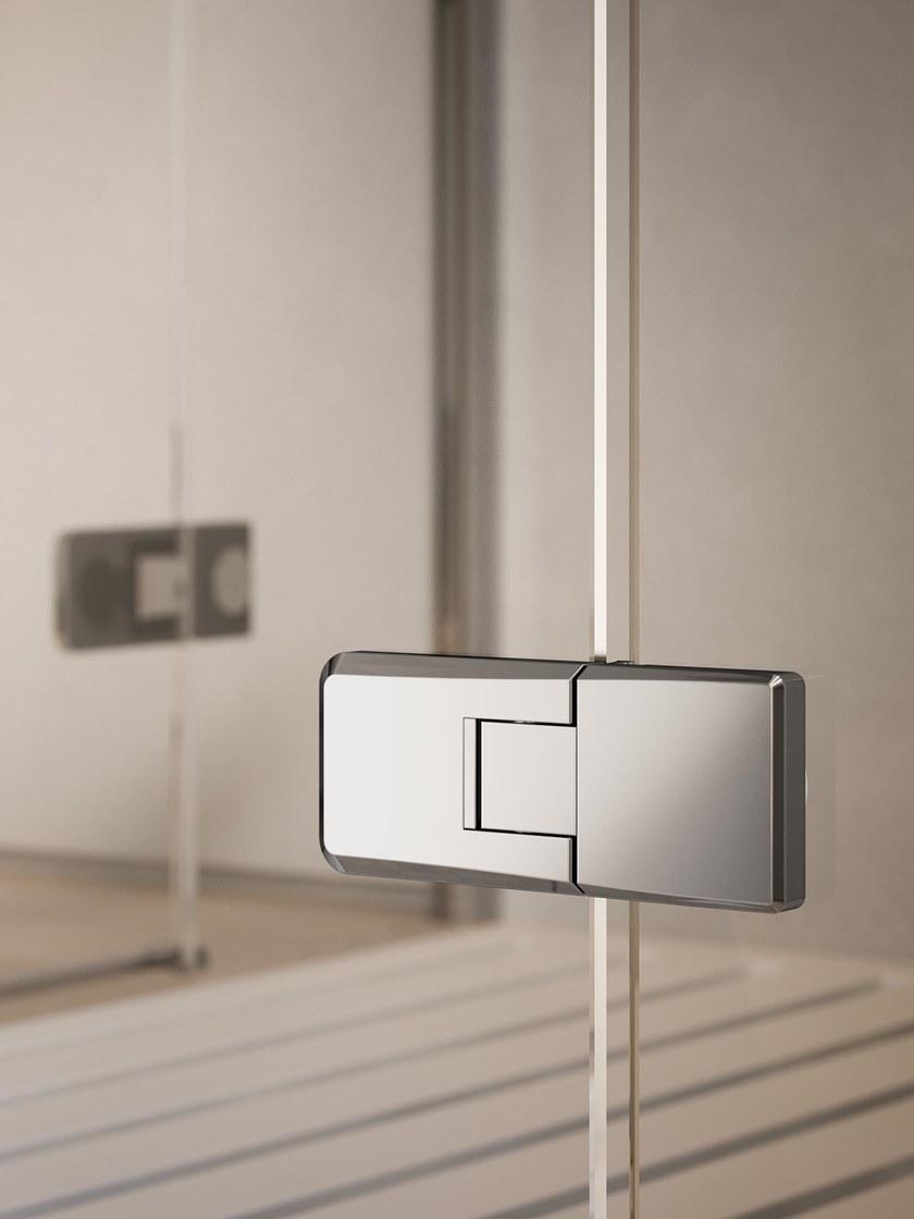 Glass1989 Хрустальная душевая ниша с распашной дверцей Showering sun-id-1366648 - Вид №2