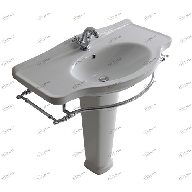 8434M Напольная раковина стоящая овальная Galassia ETHOS