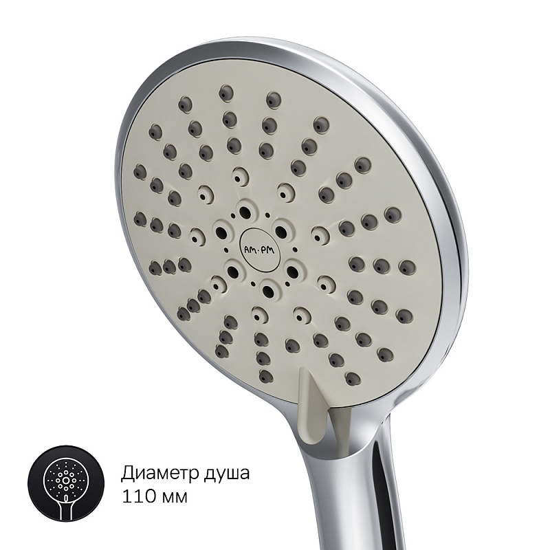 F85E15000 смеситель для ванны/душа душевой набор хром шт. AM.PM Joy - Вид №7