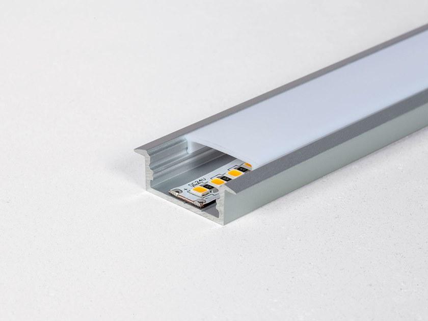 HER Линейный световой профиль из алюминия для светодиодных модулей  Pf025  - Вид №1