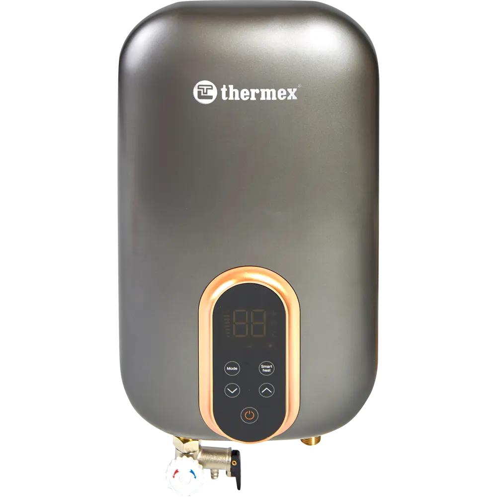 Проточный водонагреватель электрический Thermex Chief 8500 2110268.5 кВт серый 82314299 STLM-2142453  - Вид №1