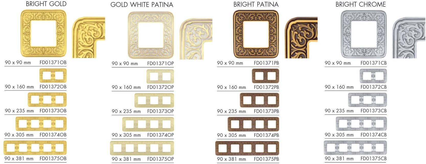 FEDE Гражданская серия из латуни Absolute luxury Fd01371 Fd01371-- - Вид №4