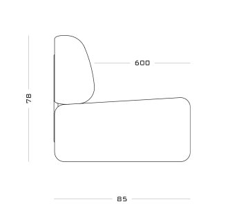 Secolo Clip Мягкое лаунж кресло  - Вид №2