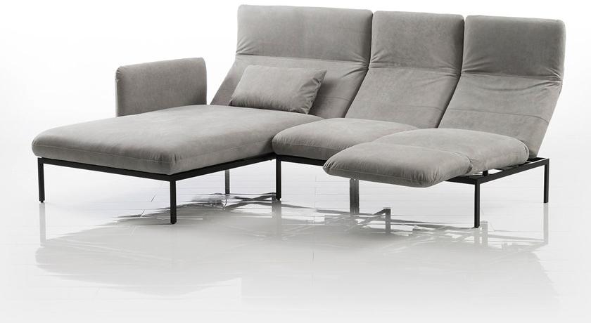 brühl 3-местный мягкий диван из ткани с шезлонгом Roro sun-id-1476589 - Вид №1