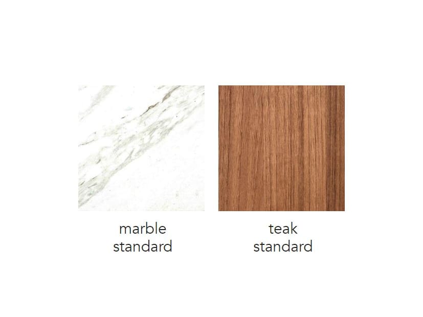 Мраморный низкий садовый столик Kettal ARCH-00150261 - Вид №4