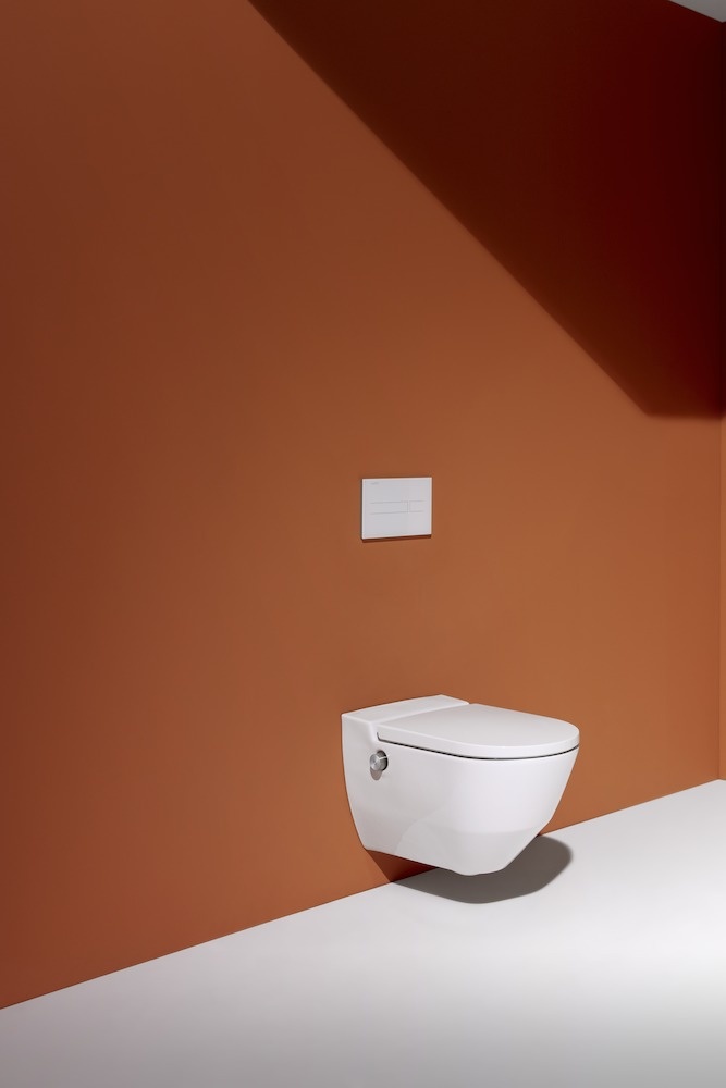 H8206017570001 Подвесной унитаз-биде, безободковый rimless, включает в комплект съемное сиденье с крышкой с механизмом "мягкое закрывание" LAUFEN PRO - Вид №57