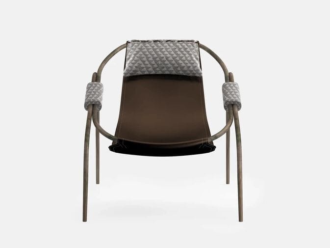 Кожаное кресло с подлокотниками RIVATELIER SCARLETT ARCH-00126998 - Вид №3