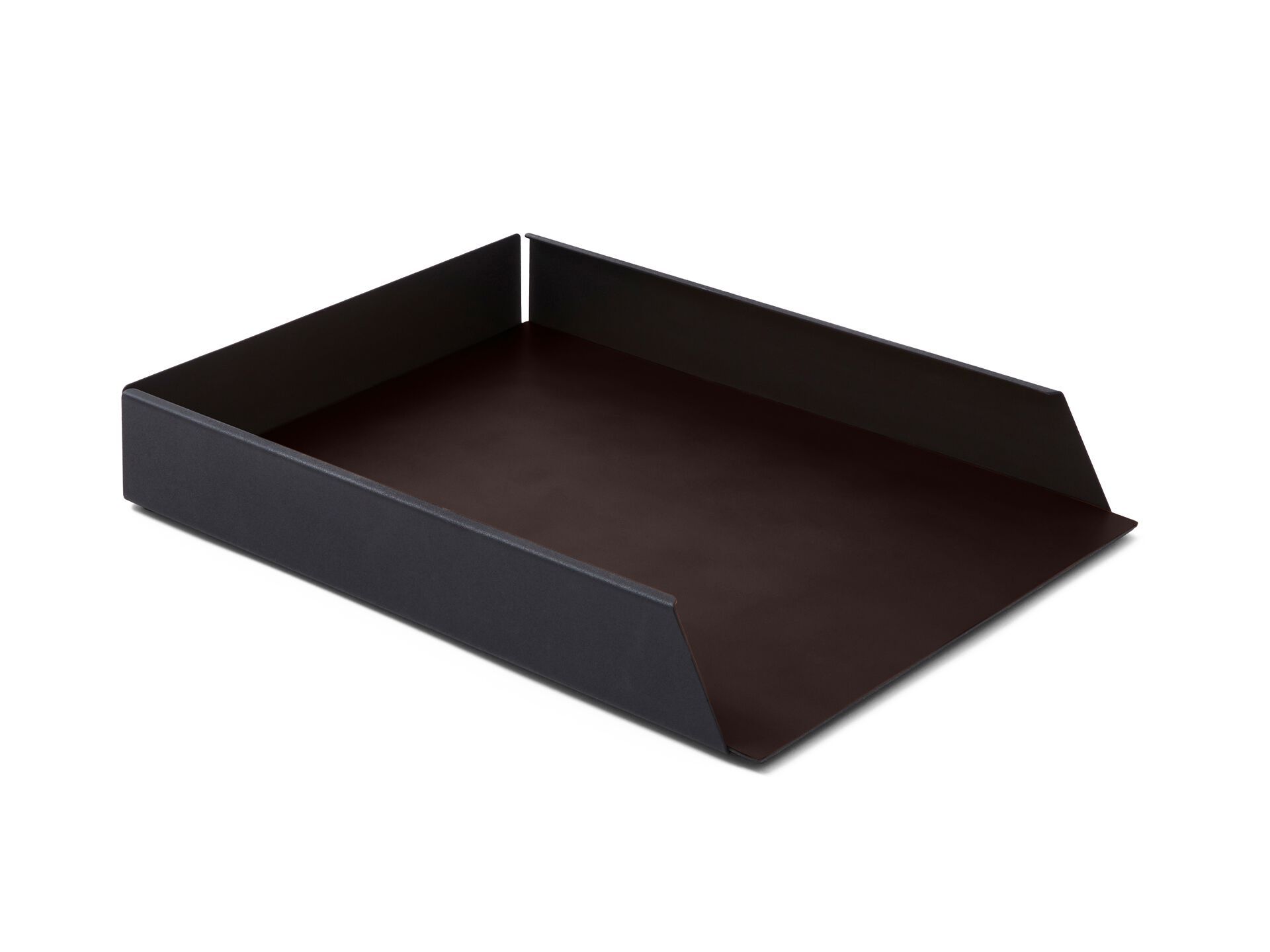 Лоток для документов из нержавеющей стали и кожи EGLOOH Муар ARCH-00027153 - Вид №59