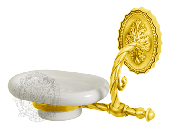 Мыльница MIGLIORE Edera ML.EDR-60.301.BR - бронза  - Вид №2