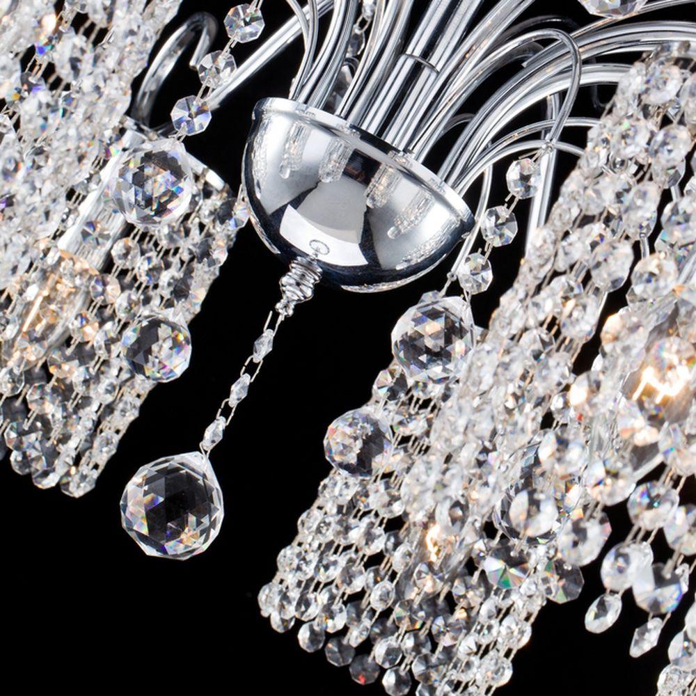 Подвесная люстра Freya Leona FR1127-PL-08-CH FREYA ДИЗАЙНЕРСКИЕ, LEONA 186128 Хром  - Вид №2