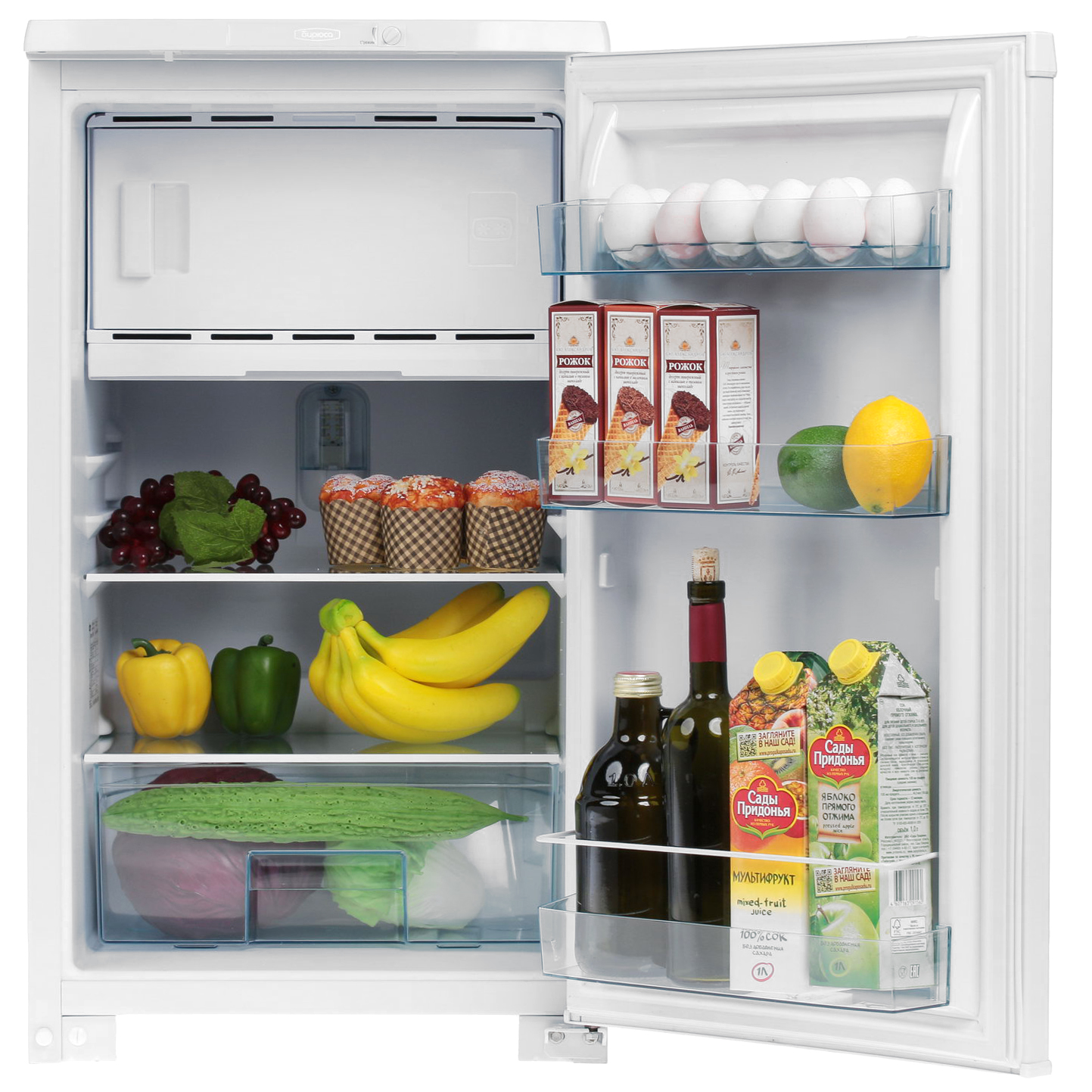 1026112 Холодильник компактный   Бирюса 108 белый STDN-0011274 - Вид №5