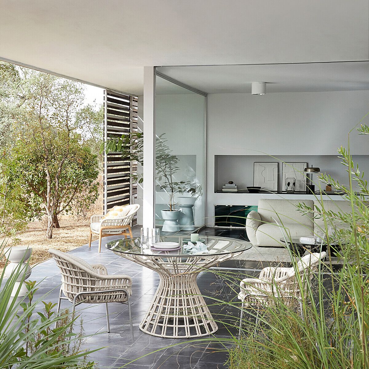 Настольная лампа из железа и мрамора AMPM Clepsos ARCH-00007930 - Вид №4