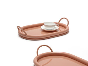 Бамбуковый овальный поднос