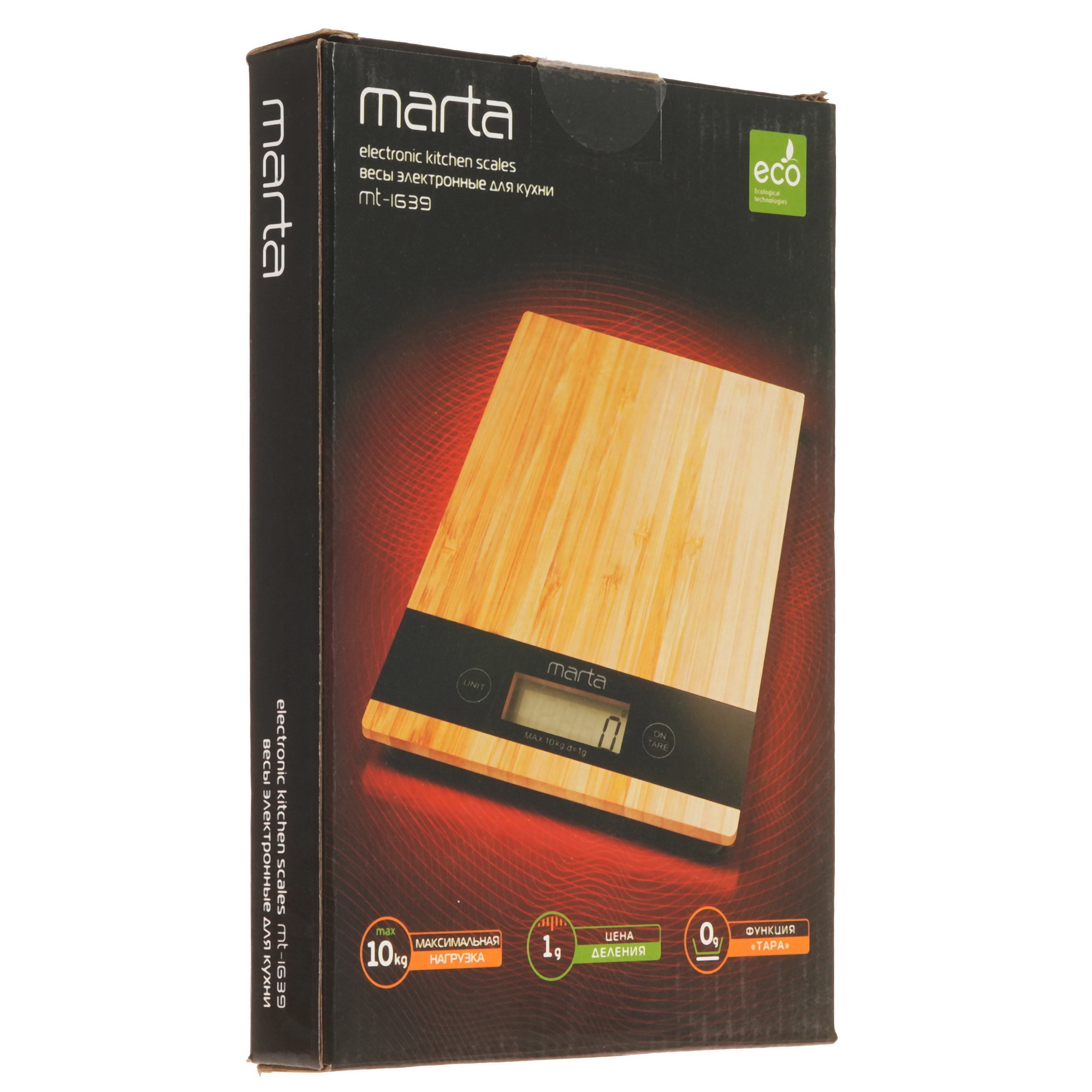 8171592 Кухонные весы MARTA MT-1639 бежевый STDN-0035936 - Вид №5