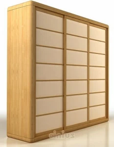 Cinius Шкаф-купе из бука с раздвижными дверцами Arca