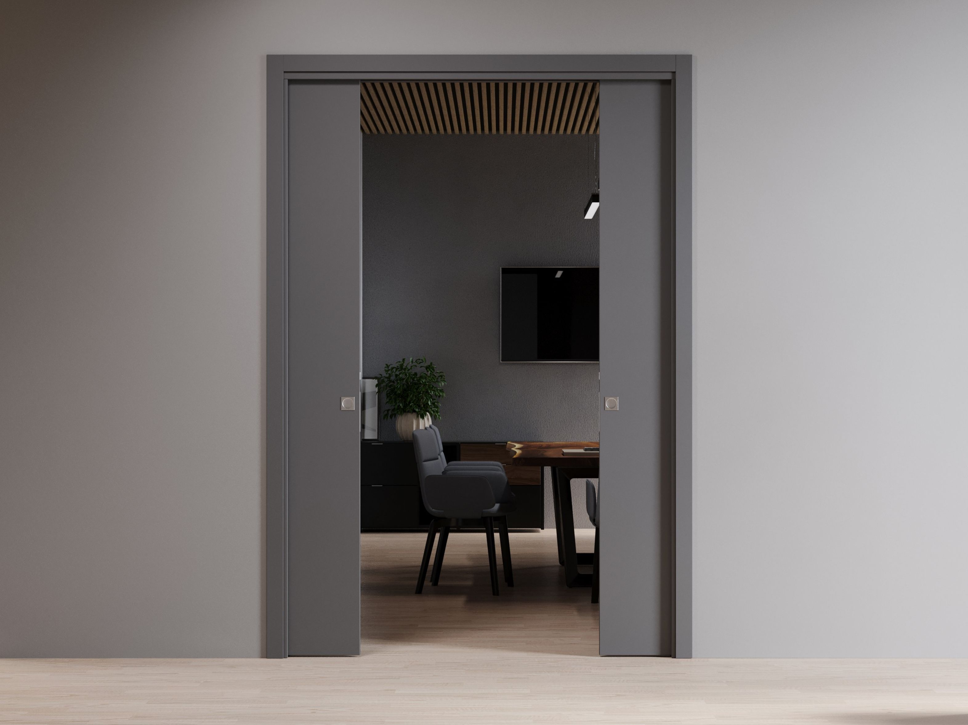 Подрамник для раздвижной двери с двумя створками Ermetika EVOKIT doppio ARCH-00133476