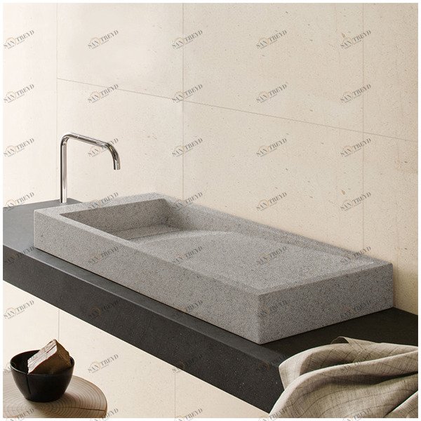 INK019 Накладная раковина на столешницу  овальная Neutra Design 