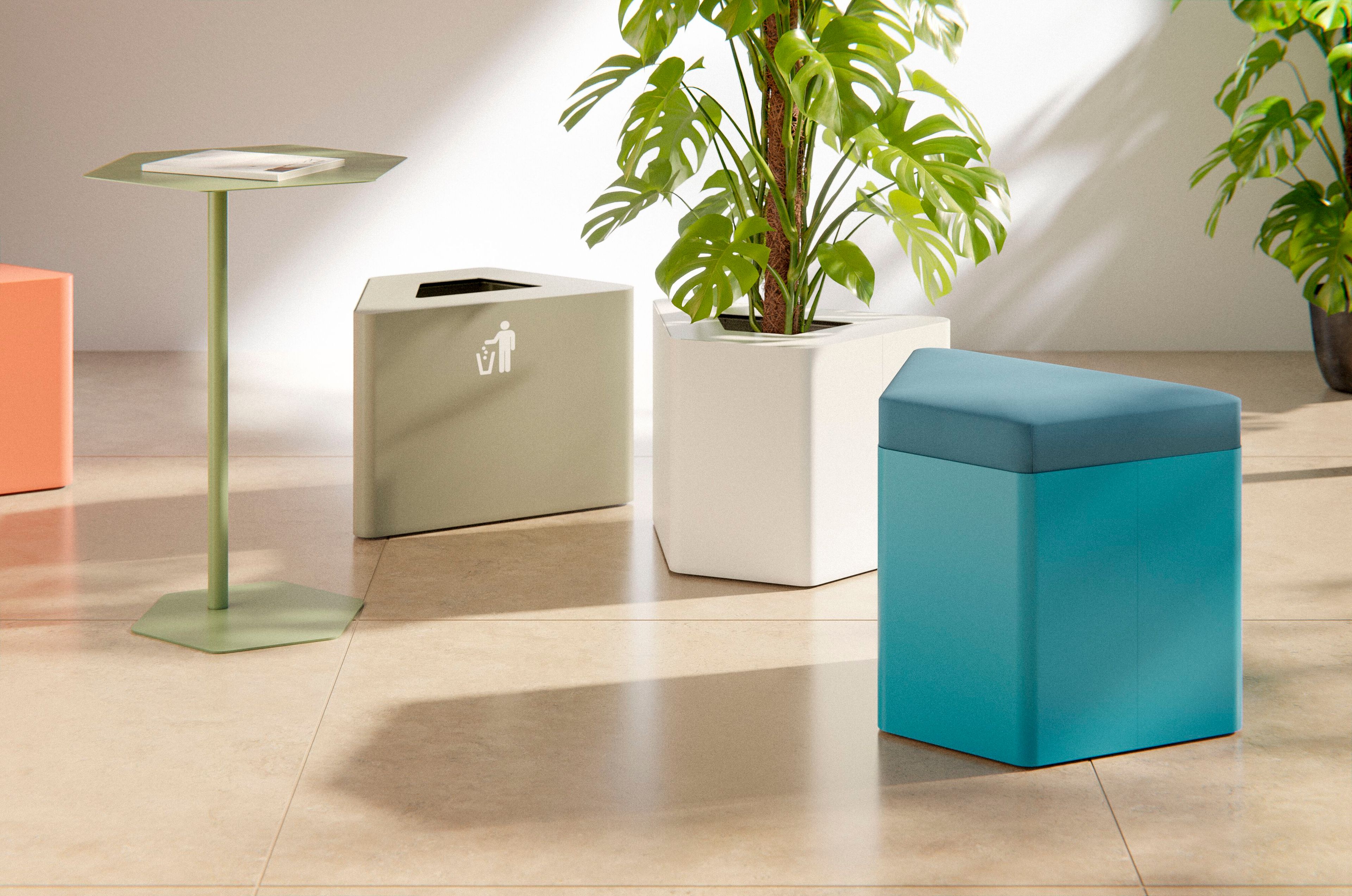 Шестигранный стол из листового металла Made Design Niseko ARCH-00059386 - Вид №1