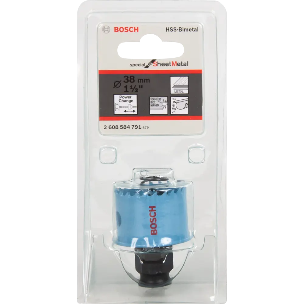 Коронка по стали Bosch 2608584791 38 мм 82857597 STLM-2145177 BOSCH PROFESSIONAL  - Вид №2