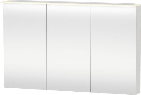 XL759606969 Зеркальный шкафчик X-Large #XL7596 1200 x 138/208 мм Орех брашированный (натуральный шпон) Duravit - Вид №2
