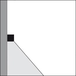 Verso Flat SQ Ghidini Verso Flat SQ .05 Темно-Cерый (Матовый)  - Вид №2