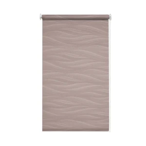 Штора рулонная «Муар», 120х175 см, цвет розовый антик