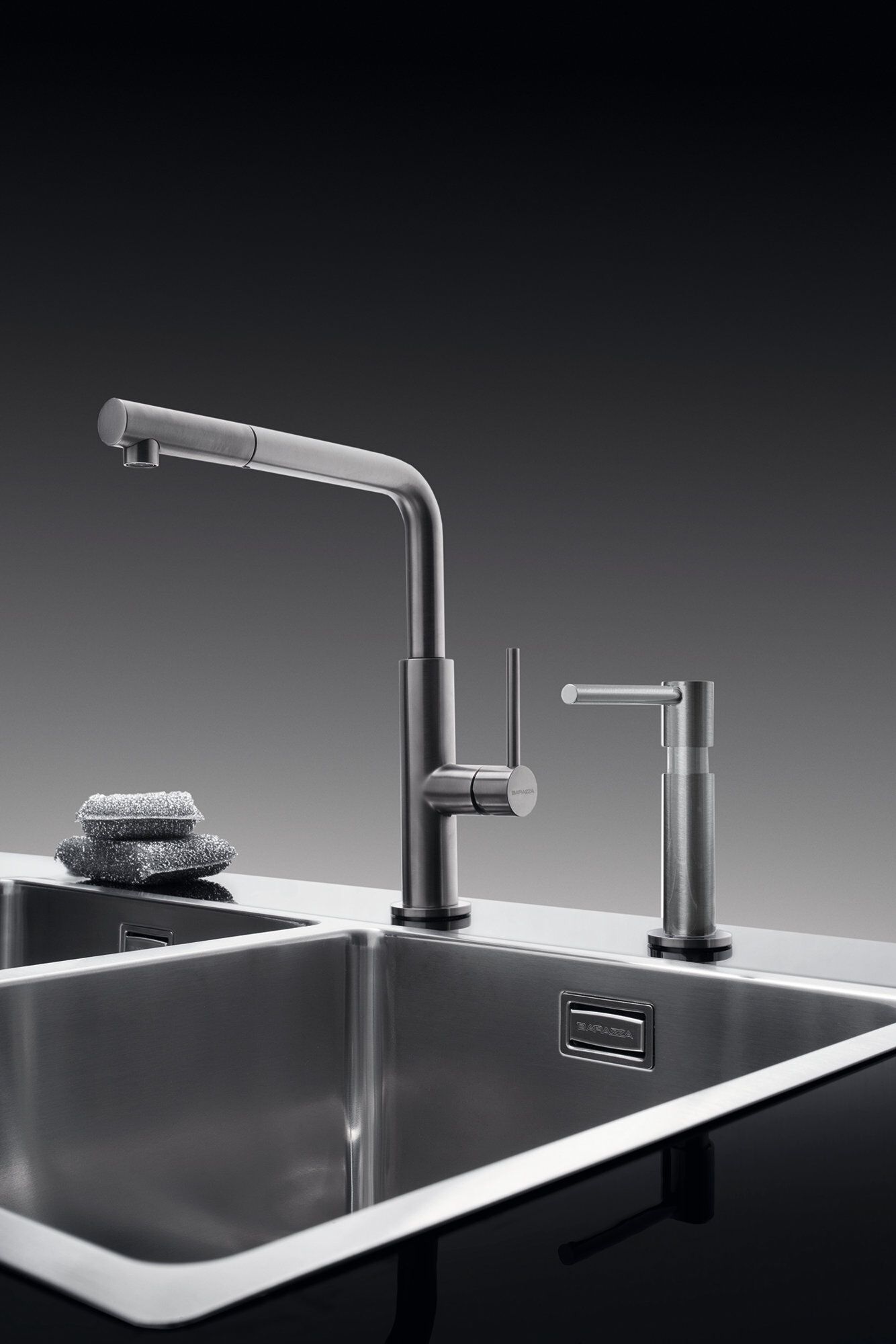 Дозатор моющего средства из нержавеющей стали Barazza 1DSU ARCH-00047695 - Вид №1