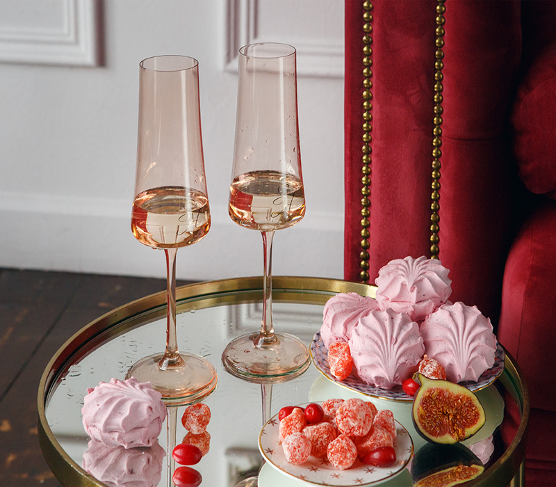 Victoria Stenova 611019 Набор бокалов для шампанского Astoria Coral  - Вид №2