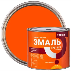 Эмаль ПФ-115 Carbon глянцевая цвет оранжевый 2.2 кг 82739740 STLM-2185811