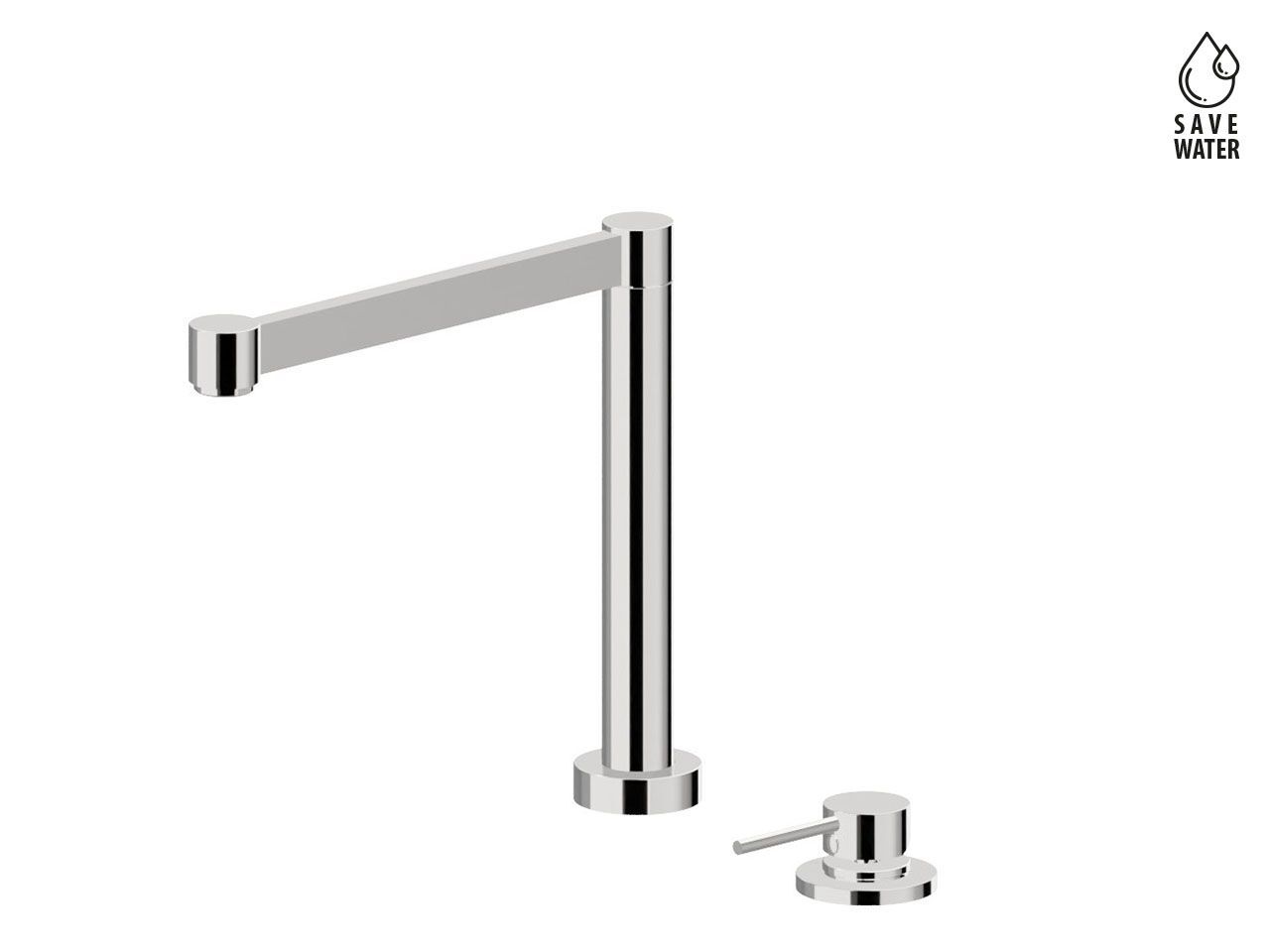 Смеситель для кухни с 2 отверстиями Newform X-TREND KITCHEN ARCH-00098418