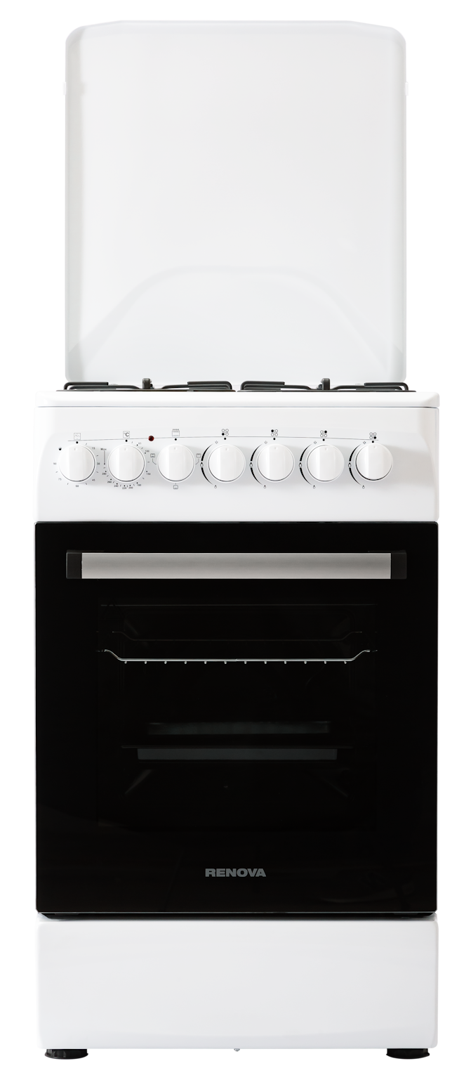 9062206 Комбинированная плита RENOVA SG5E-LCTW белый STDN-0034515