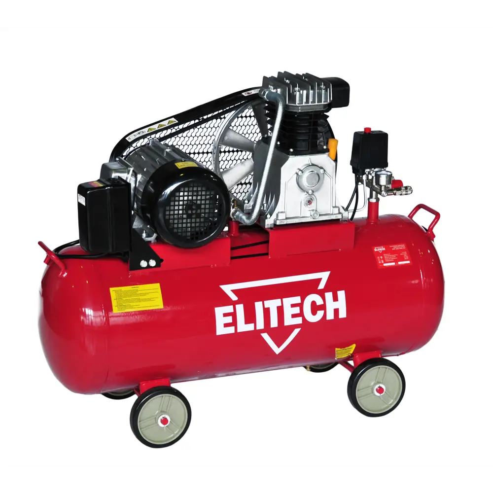 Компрессор поршневой Elitech КПР 100/550/3.0, 100 л 550 л/мин 89337900 STLM-2024367 