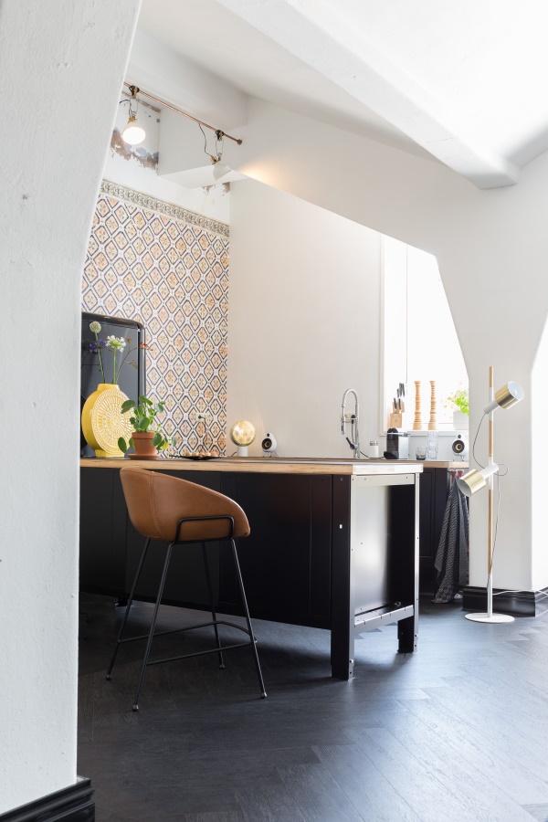 Табурет высокий Feston серый Zuiver 1500063 - Вид №2