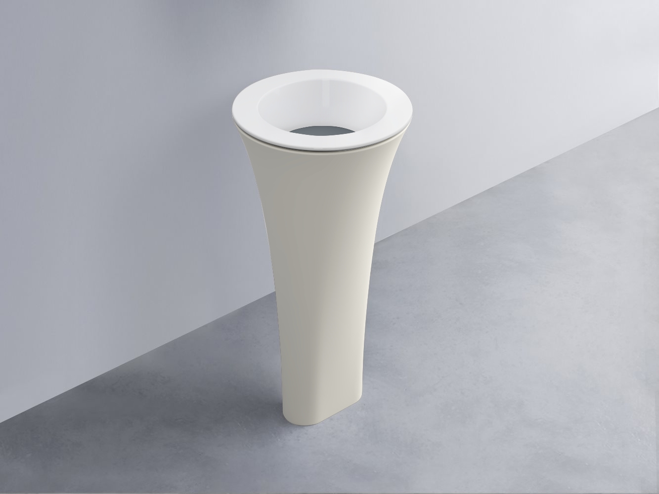 AMLA45-BL+AMPILT-BR+AMCOLT-TL Раковина Amedeo Tondo отдельностоящая cielo Enjoy + Amedeo Ceramica Cielo