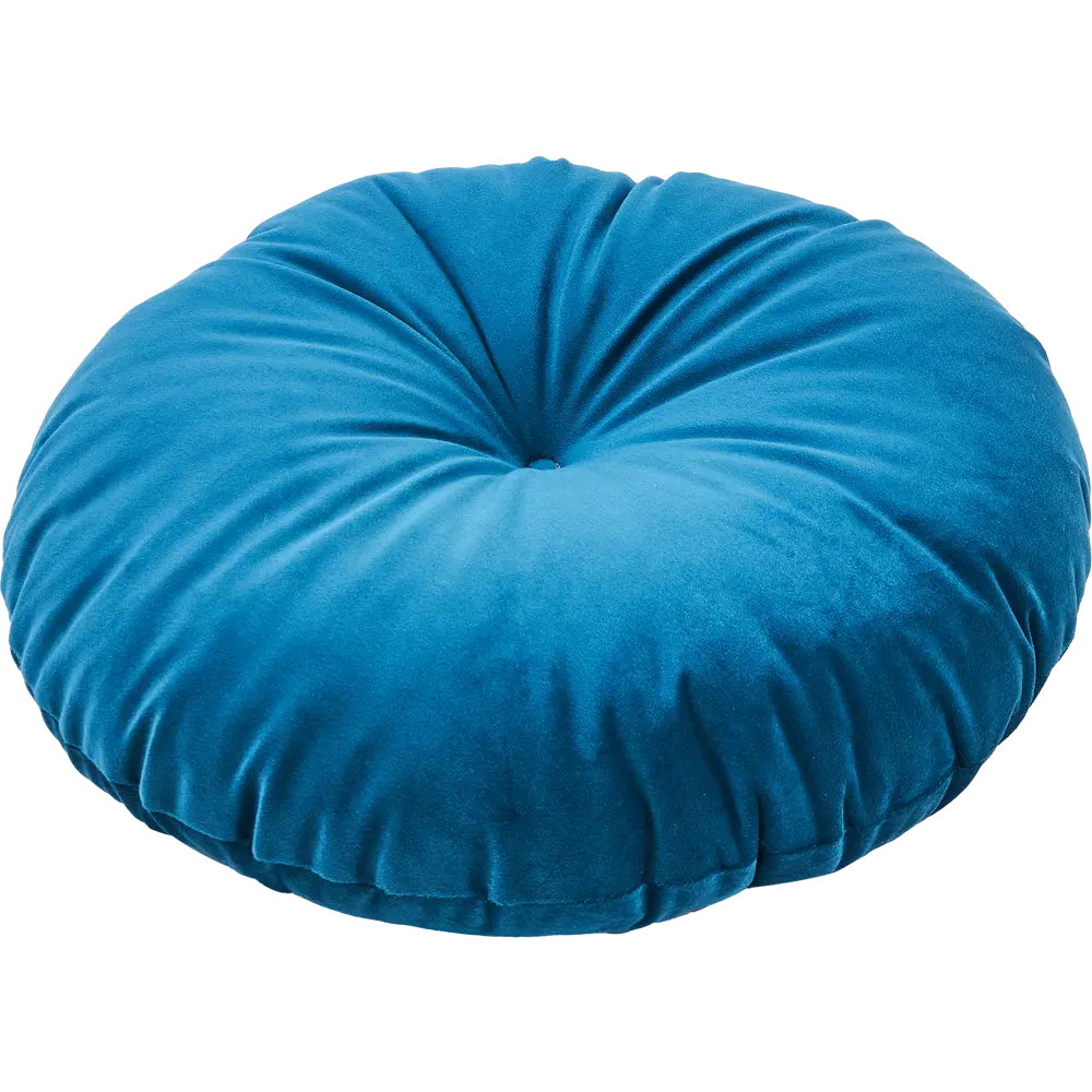 LINEN WAY Подушка Ibiza 1: бирюзовая акцентная подушка 37x37 см 89337728 STLM-1040449 - Вид №1