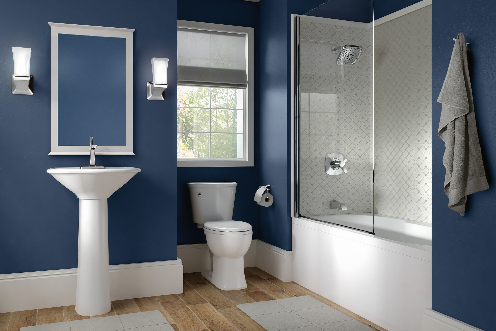 75235 Двойной крючок для халатов Delta Faucet Tesla Хром - Вид №1