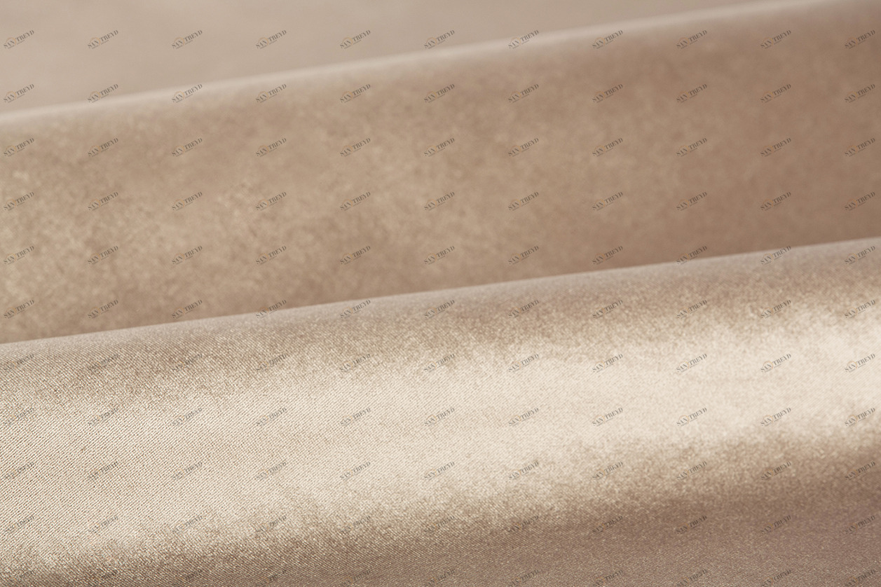 COLORISTICA Ткань мебельная  Микровелюр  Supernova Бежевый Supernova col.16