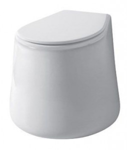 CT00200054 Приставной унитаз напольный Зеленый Disegno Ceramica CATINO Италия
