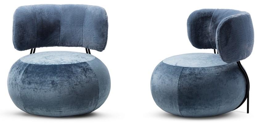 Saba Italia Кресло из ткани Geo sun-id-1418782 - Вид №2