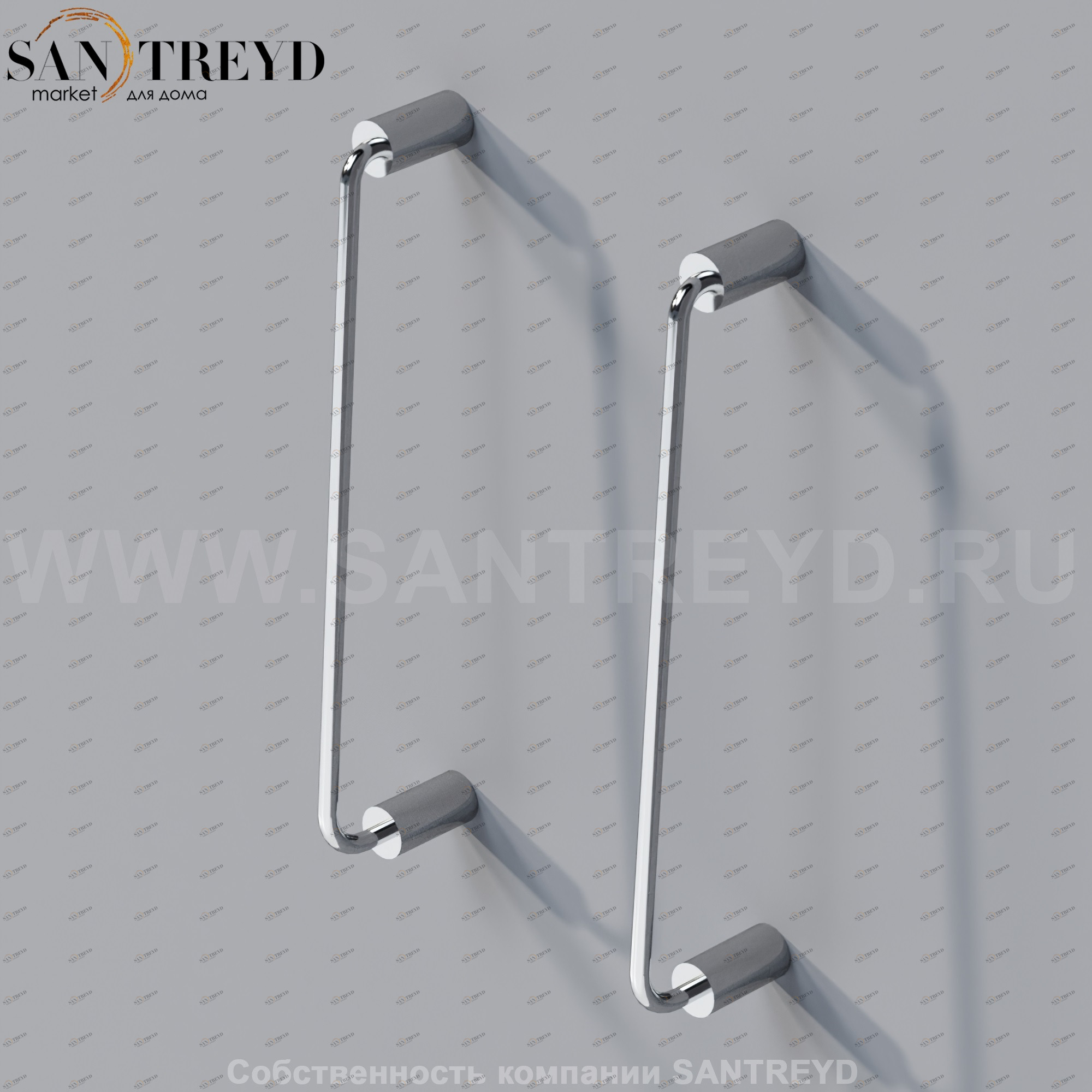 Agape BUCATINI Держатель для журналов или газет хромированный ABUC0176