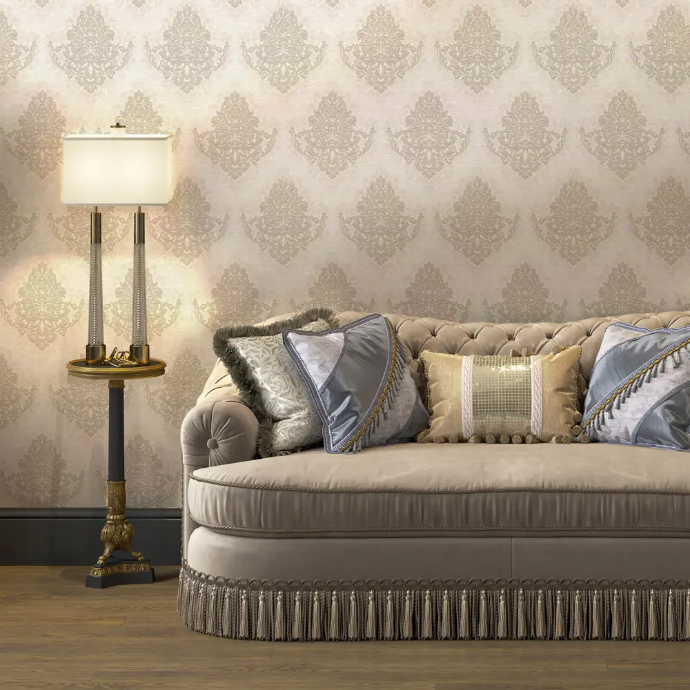 Обои флизелиновые Артекс Жозефина бежевые 1.06 м 10283-02 STLM-2150619 - Вид №2