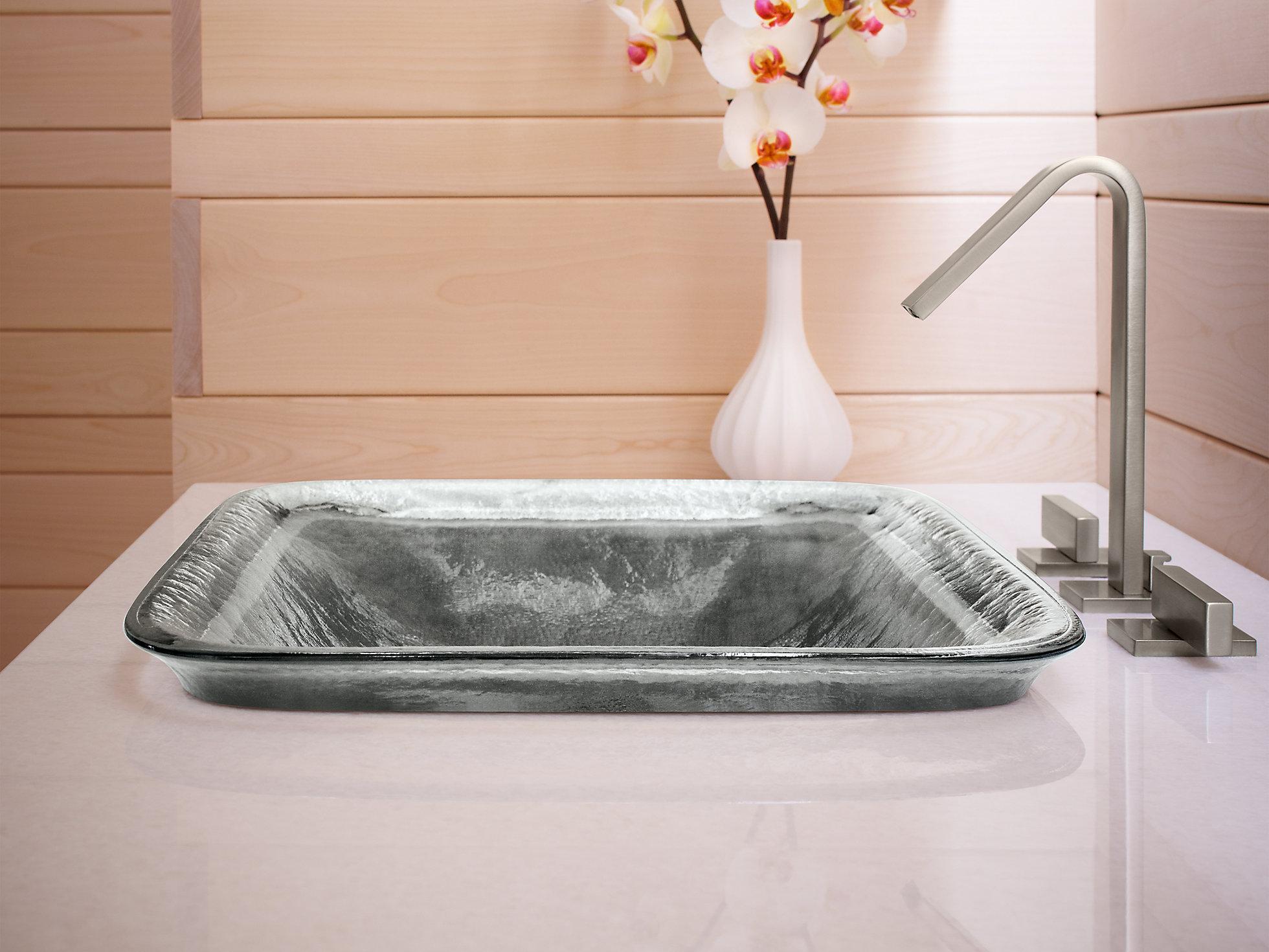 K-2773-G1-B11 Накладная раковина на столешницу  прямоугольная Kohler  - Вид №5