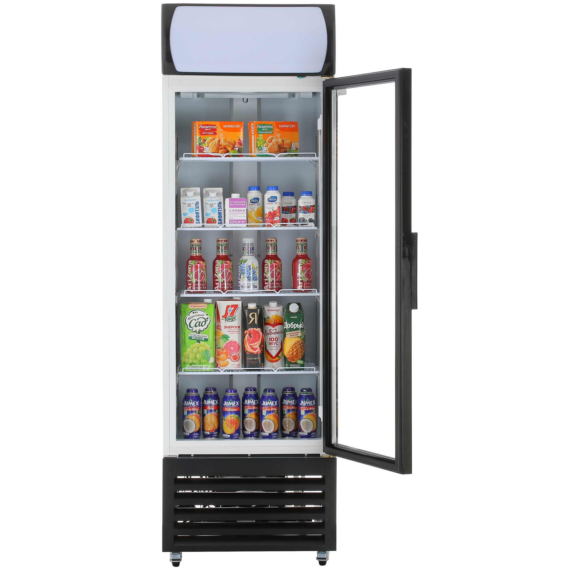 9953404 Холодильная витрина   Nordfrost RSC 400 GB черный STDN-0101772 - Вид №5