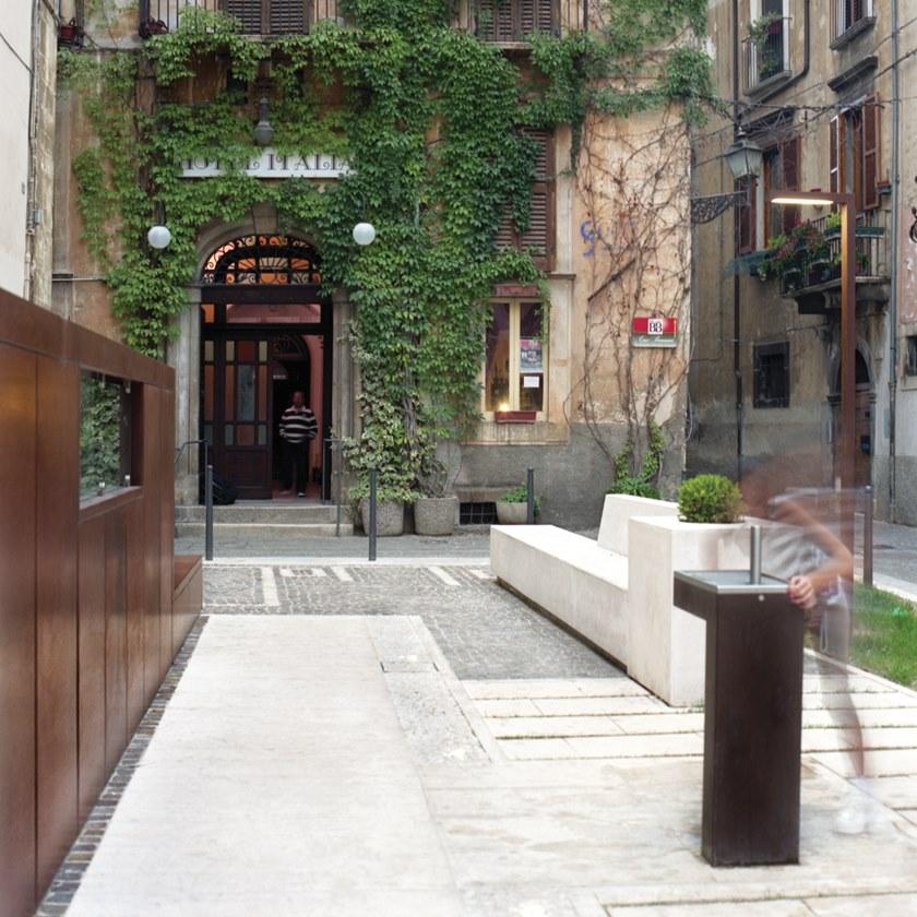 URBIDERMIS Напольный фонтан Corten ™ sun-id-1401379 - Вид №2