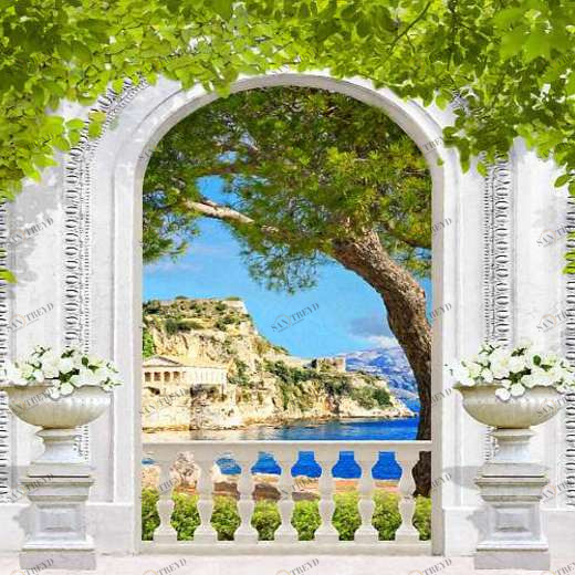 L-029 Фотообои DIVINO L&P 3х2.7 м L029