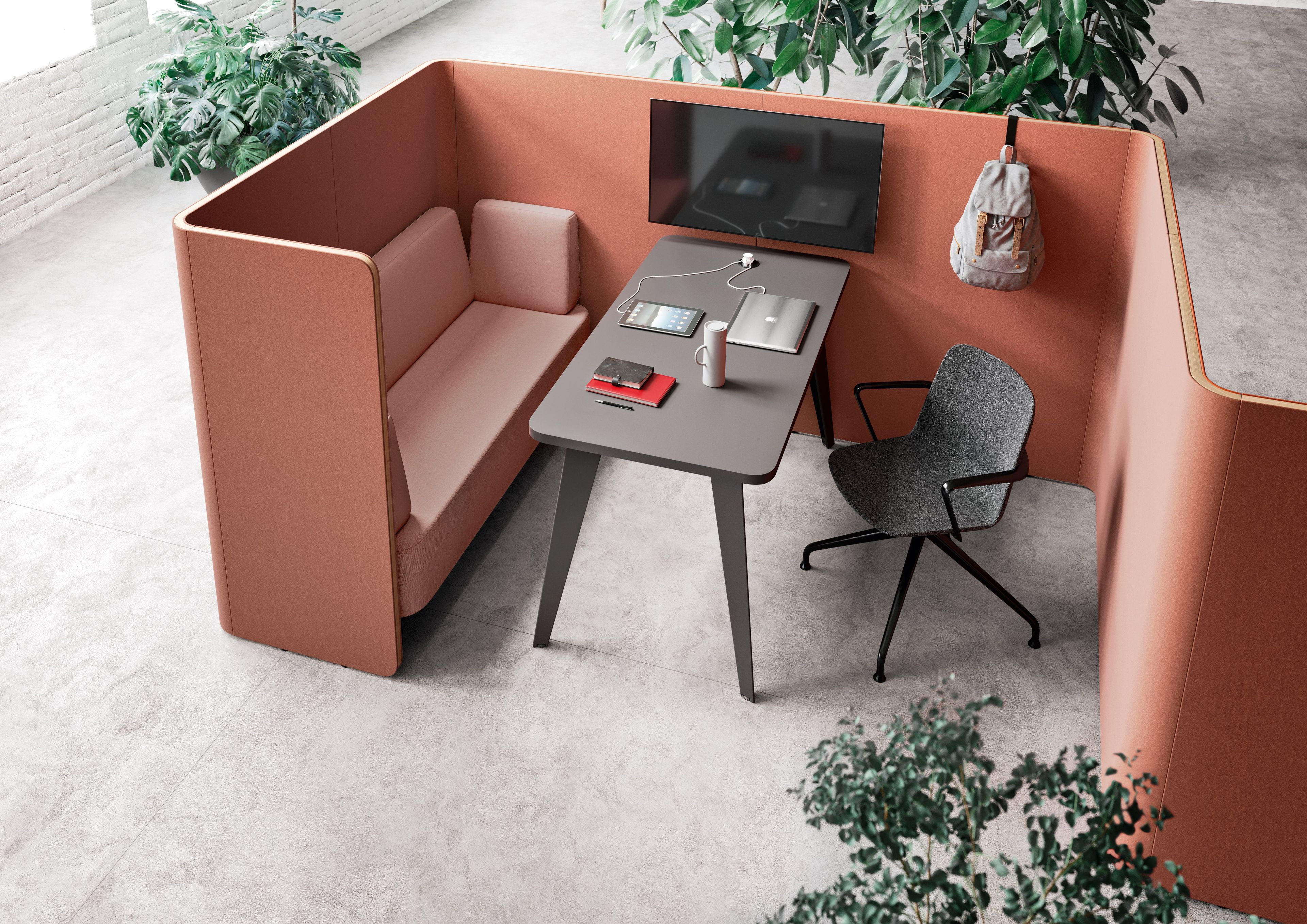 Акустическая ткань офис остров для встречи Martex ядро ARCH-00146543 - Вид №7