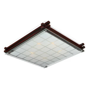 Потолочный светильник Omnilux OML-40507-05 OMNILUX OML-405 204489 Белый;венге